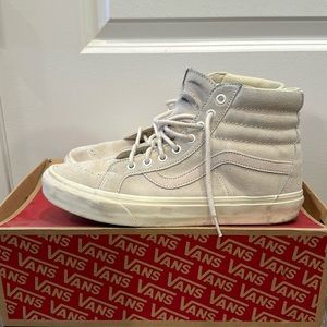 Vans X J. Crew SK8-HI Reissue Turtledove